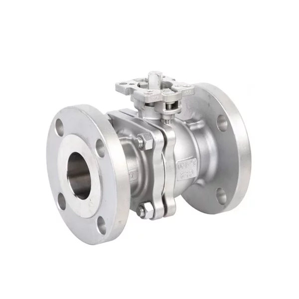 PC Flanged Ball Valve ASME ANSILB With ISO Direct Mounting Pad