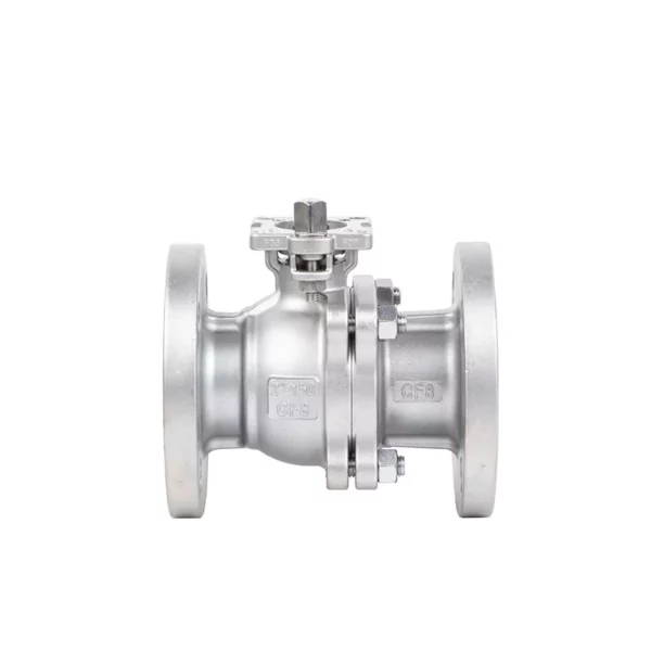 PC Flanged Ball Valve ASME ANSILB With ISO Direct Mounting Pad