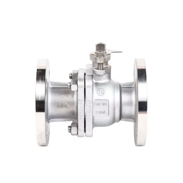 PC Flanged Ball Valve ASME ANSILB With Mounting Pad