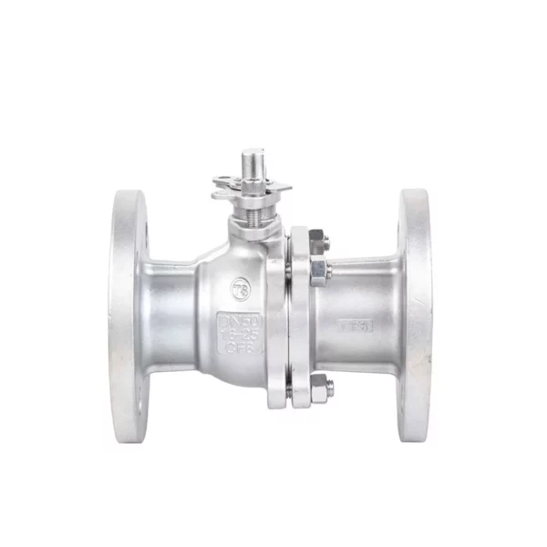 PC Flanged Ball Valve ASME ANSILB With Mounting Pad
