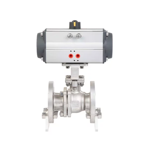 PC Flanged Ball Valve PN;PN With ISO Direct Mounting Pad