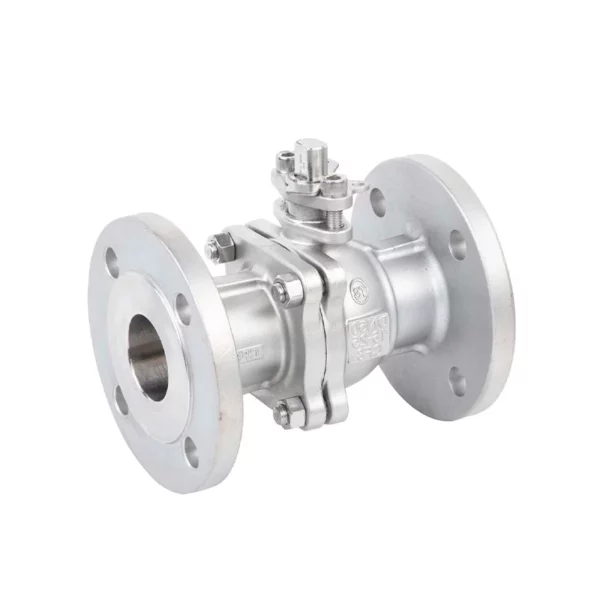 PC Flanged Ball Valve PN;PN With ISO Direct Mounting Pad