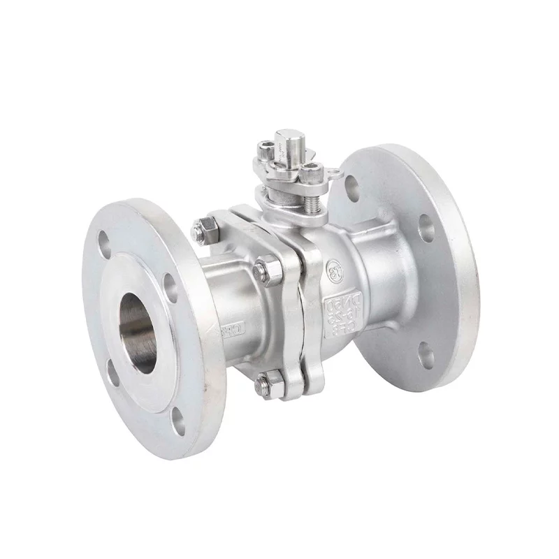PC Flanged Ball Valve PN;PN With ISO Direct Mounting Pad