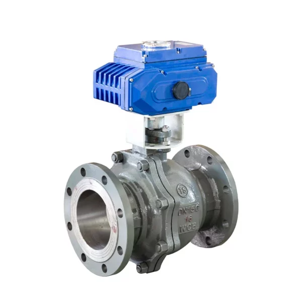 Pneumatic PC Flanged Ball Valve