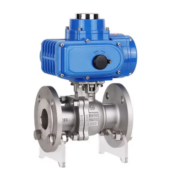 Pneumatic PC Flanged Ball Valve