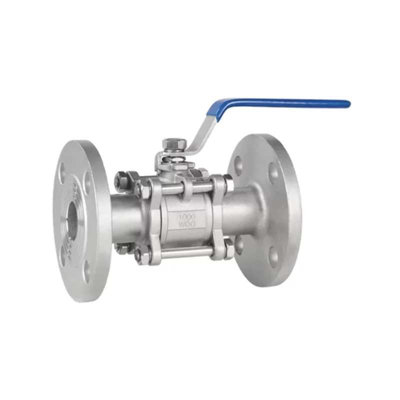 PC Ball Valve With Flange