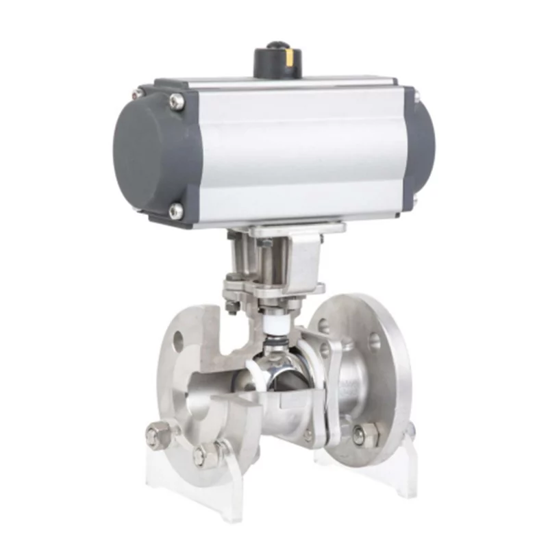 Pneumatic Flange Ball Valve