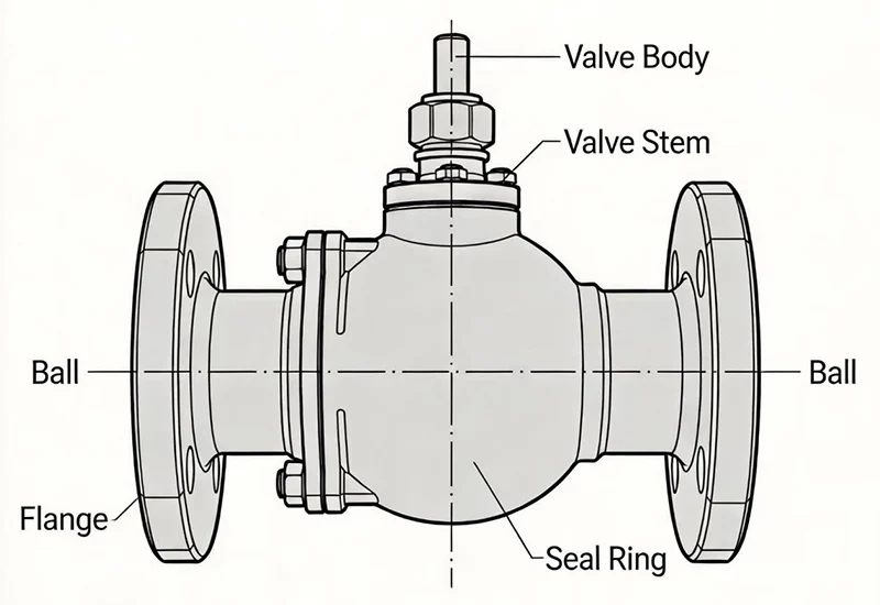 Key Performance And Structural Features Of Flanged Ball Valves 1 Key Performance And Structural Features Of Flanged Ball Valves